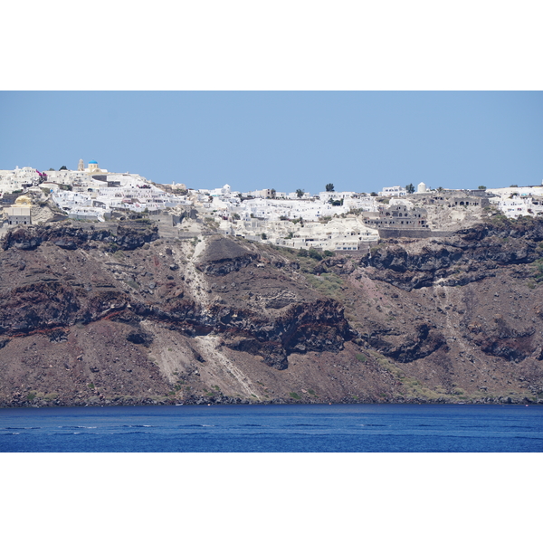 รูปถ่าย กรีก(Greece) ซานโตรินี(Santorini) แอ่งภูเขาไฟซานโตรินี(Santorini caldera) 2016-07 21