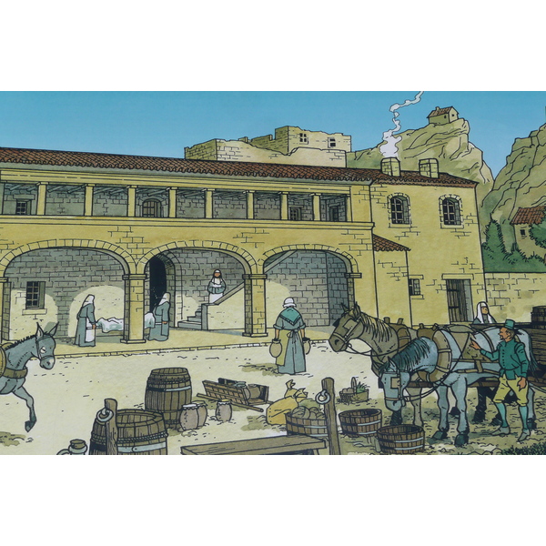 รูปถ่าย ฝรั่งเศส(France) เลส์โบเดอโพรว็องซ์(Baux de Provence) ปราสาทโบเดอโพรว็องส์(Baux de Provence Castle) 2008-04 80