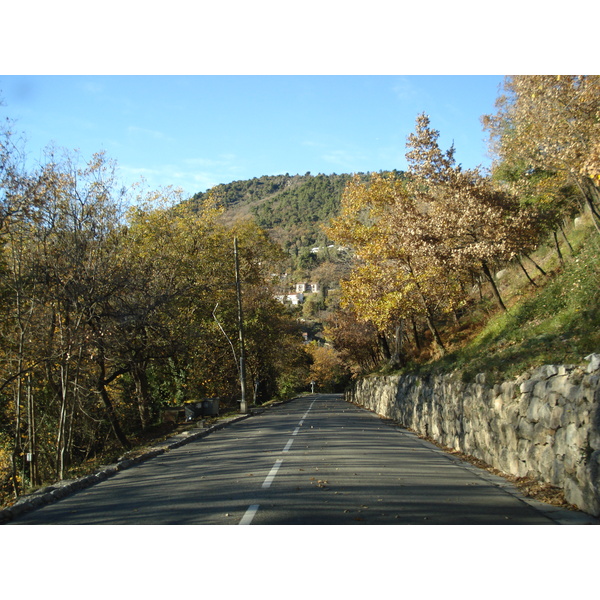 รูปถ่าย ฝรั่งเศส(France) เฟรนช์ริวิเอรา(French Riviera) ถนนช่องเขาเดอว็องส์(Col de Vence road) 2007-01 12