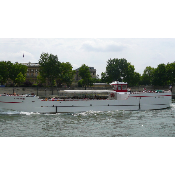 รูปถ่าย ฝรั่งเศส(France) ปารีส(Paris) เรือบรรทุกชมเมือง(Peniches Parisiennes) 2007-06 2