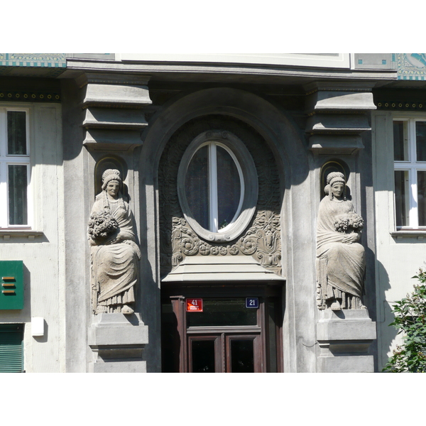 รูปถ่าย สาธารณรัฐเช็ก(Czech Republic) ปราก(Prague) ปารีซสกา(Parizska) 2007-07 8