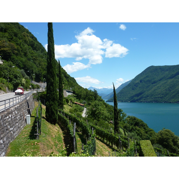 รูปถ่าย สวิสเซอร์แลนด์(Switzerland) กันเดรีย(Gandria) 2009-06 31
