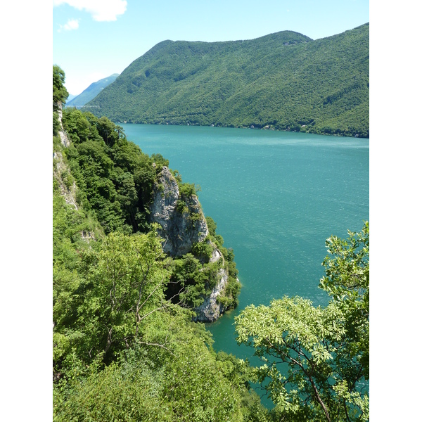รูปถ่าย สวิสเซอร์แลนด์(Switzerland) กันเดรีย(Gandria) 2009-06 27