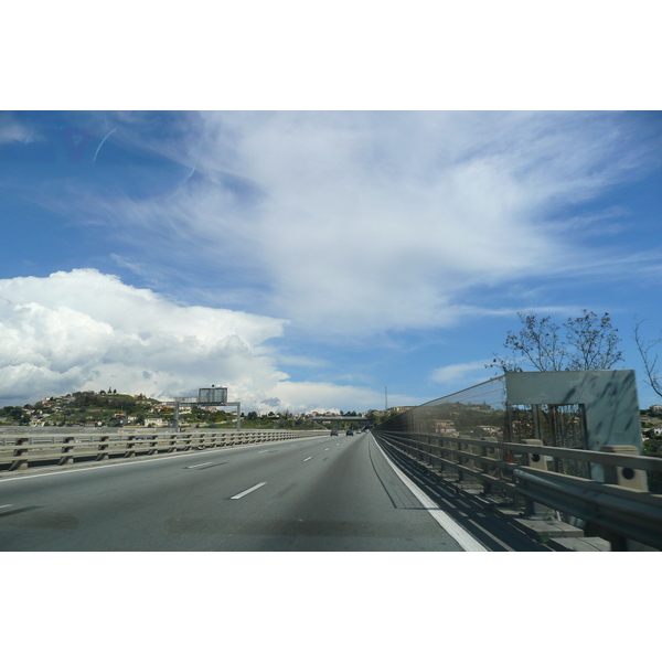 รูปถ่าย ฝรั่งเศส(France) เฟรนช์ริวิเอรา(French Riviera) ถนนจากนีซไปม็องตง(Nice to Menton road) 2008-03 55