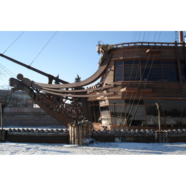 รูปถ่าย รัสเซีย(Russia) เซนต์ปีเตอร์สเบิร์ก(St Petersburg) เนวา(Neva) 2006-03 28