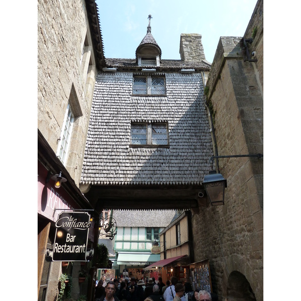 รูปถ่าย ฝรั่งเศส(France) มงแซ็งมีแชล(Mont St Michel) หมู่บ้านมงแซ็งมีแชล(Mont St Michel Village) 2010-04 37