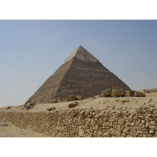 รูปถ่าย อียิปต์(Egypt) มหาพีระมิดแห่งกีซา(Giza Pyramids) 2004-09 17