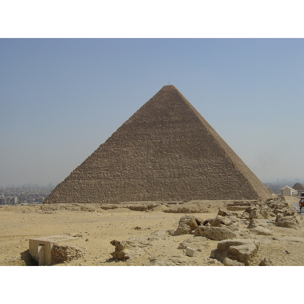 รูปถ่าย อียิปต์(Egypt) มหาพีระมิดแห่งกีซา(Giza Pyramids) 2004-09 12
