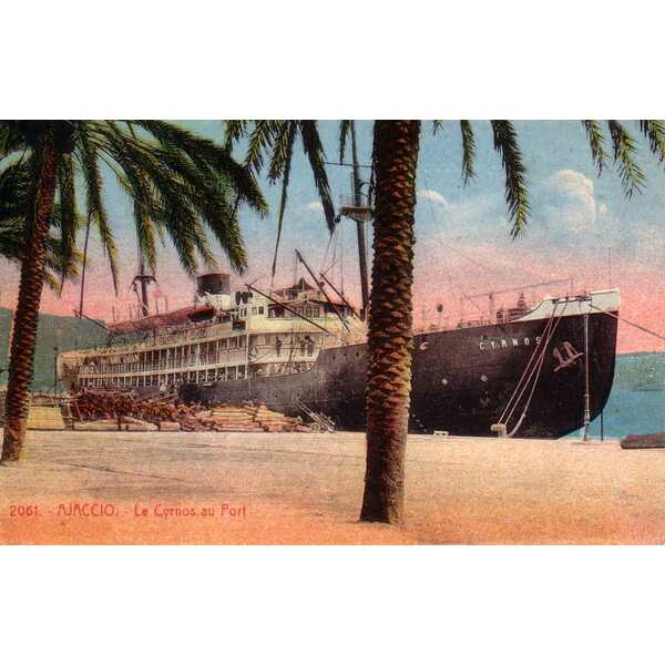 รูปถ่าย ฝรั่งเศส(France) คอร์สิคา(Corsica) โปสการ์ดเก่า(Old Postcards) 1900-01 31