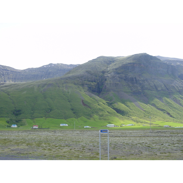 รูปถ่าย ไอซ์แลนด์(Iceland) สกาตาเฟลส์โจกูล(Skaftafellsjokull) 2003-06 24