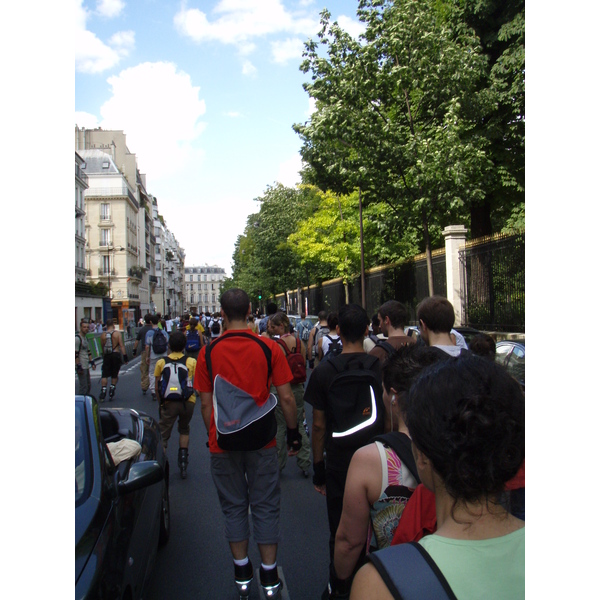 รูปถ่าย ฝรั่งเศส(France) ปารีส(Paris) เล่นสเก็ตในปารีส(Randonnee Roller et Coquillages) 2007-07 56