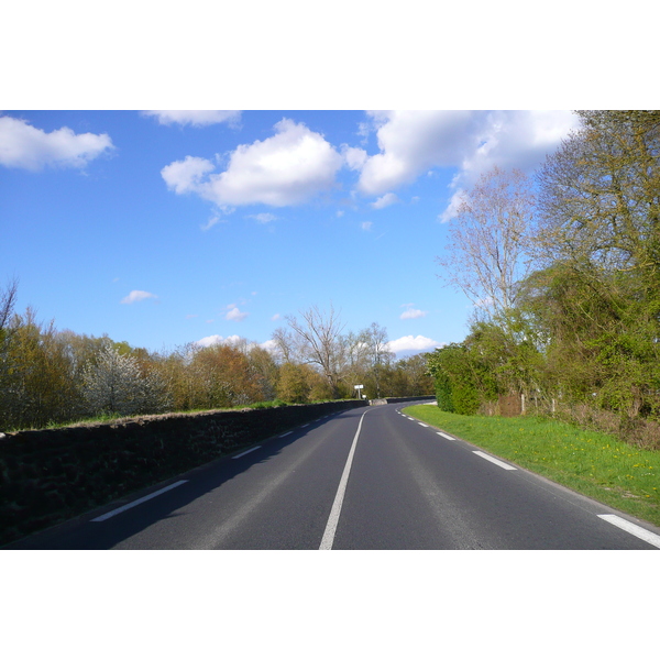 รูปถ่าย ฝรั่งเศส(France) อ็องบวซ(Amboise) ถนนจากอ็องบวซไปบลัว(Amboise to blois road) 2008-04 18