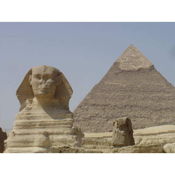 รูปถ่าย อียิปต์(Egypt) มหาพีระมิดแห่งกีซา(Giza Pyramids) 2004-09 25