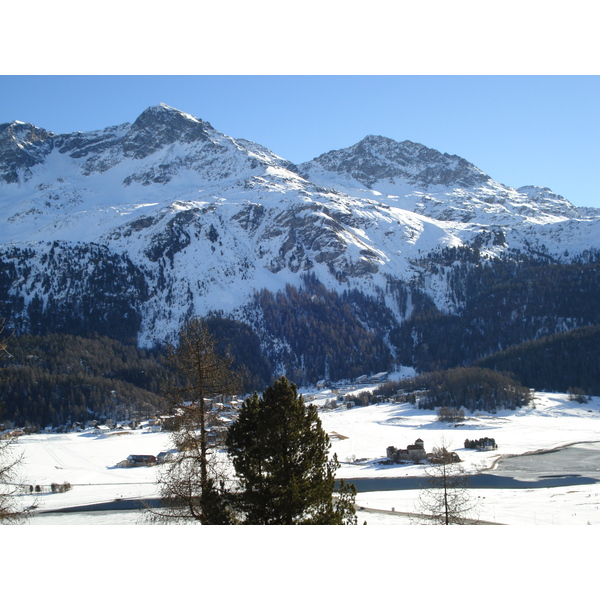 รูปถ่าย สวิสเซอร์แลนด์(Switzerland) ถนนจากคูร์ไปเซนต์มอริตซ์(Chur to St Moritz Road) 2007-01 33