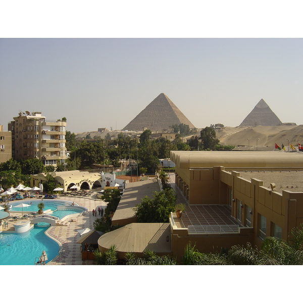 รูปถ่าย อียิปต์(Egypt) กีซ่า(Giza) โรงแรมเลอเมอริเดียน พีระมิดส์(Le Meridien Pyramids) 2004-09 0