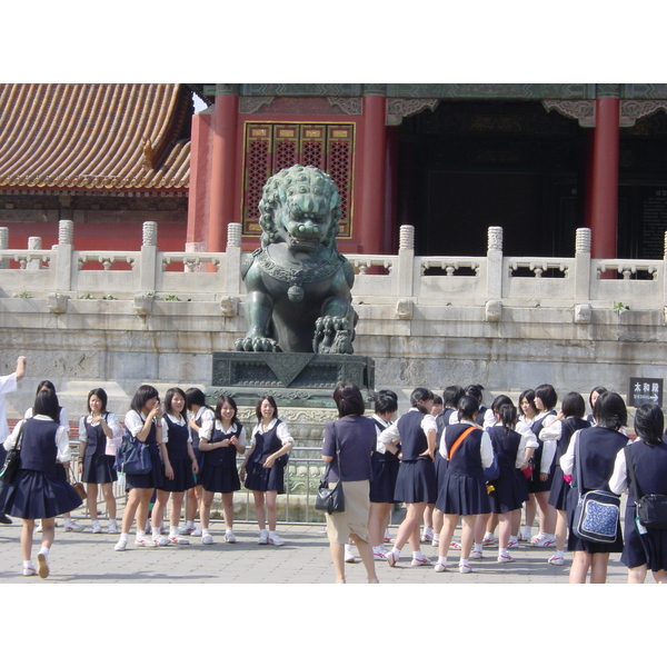 รูปถ่าย จีน(China) ปักกิ่ง(Beijing) พระราชวังต้องห้าม(Forbidden City) 2002-05 102