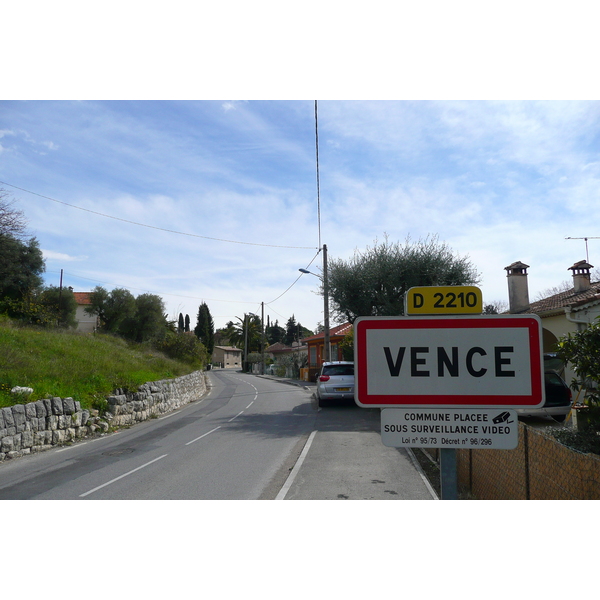 รูปถ่าย ฝรั่งเศส(France) วังซ์(Vence) โอเดอว็องส์(Hauts de Vence) 2008-03 85
