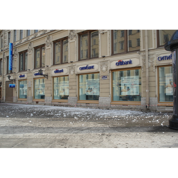 รูปถ่าย รัสเซีย(Russia) เซนต์ปีเตอร์สเบิร์ก(St Petersburg) ถนนเนฟสกี(Nevsky Prospect) 2006-03 2