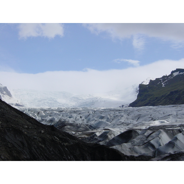 รูปถ่าย ไอซ์แลนด์(Iceland) สกาตาเฟลส์โจกูล(Skaftafellsjokull) 2003-06 27