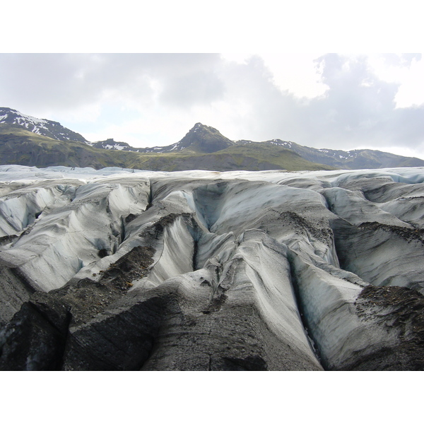 รูปถ่าย ไอซ์แลนด์(Iceland) สกาตาเฟลส์โจกูล(Skaftafellsjokull) 2003-06 31