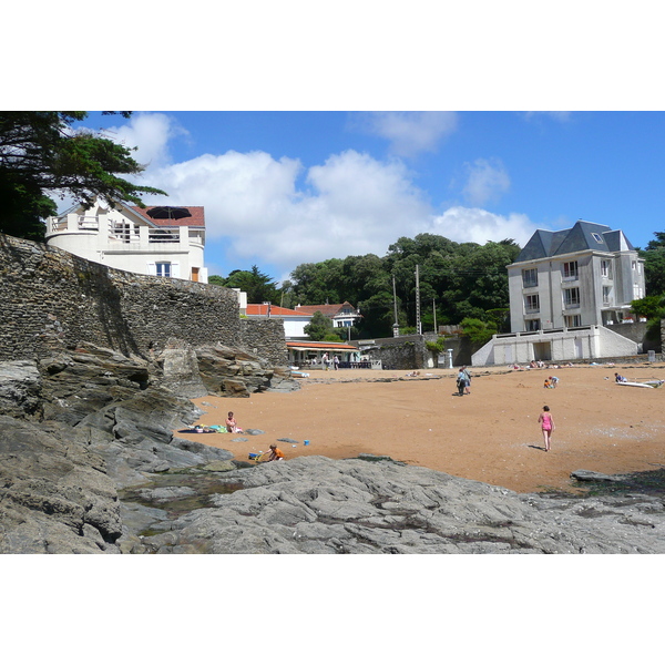 รูปถ่าย ฝรั่งเศส(France) ปอร์นิค(Pornic) หาดกร็องด์วาเล(grandes vallees Beach) 2008-07 20