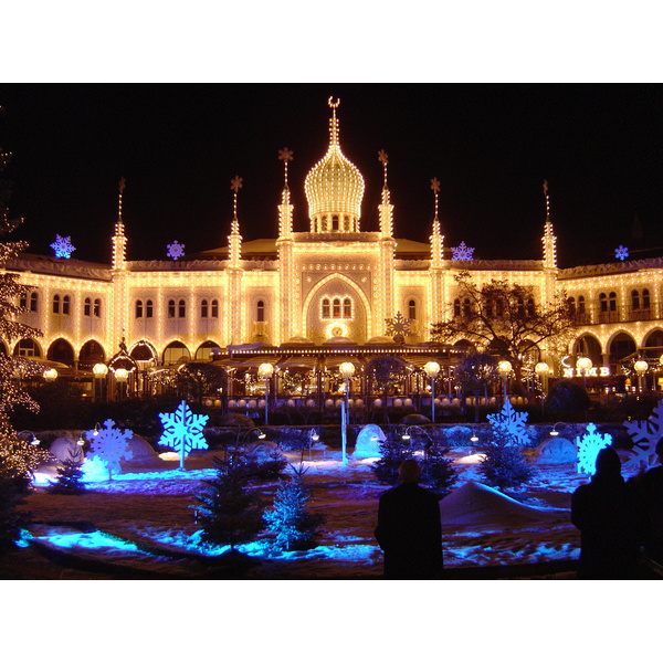รูปถ่าย เดนมาร์ก(Denmark) โคเปนเฮเกน(Copenhagen) สวนสาธารณะทิโวลี(Tivoli Park) 2004-11 60