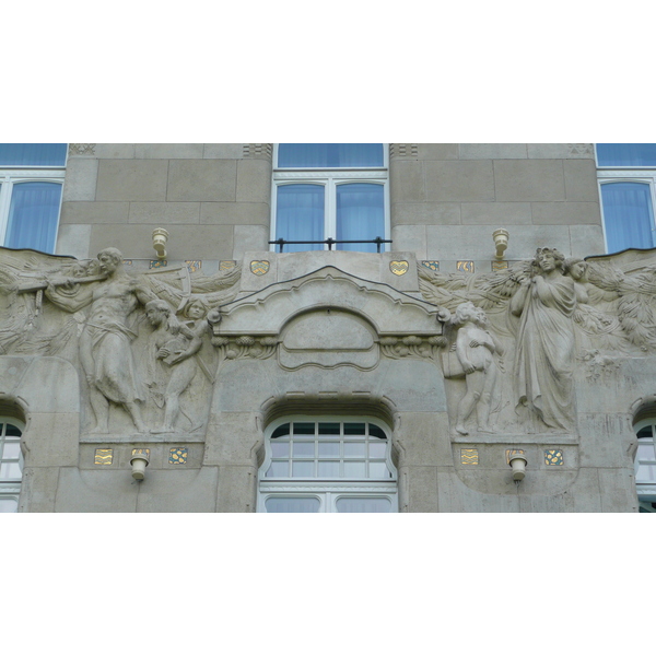 รูปถ่าย ฮังการี(Hungary) บูดาเปสต์(Budapest) ใจกลางบูดาเปสต์(Central Budapest) 2007-06 0
