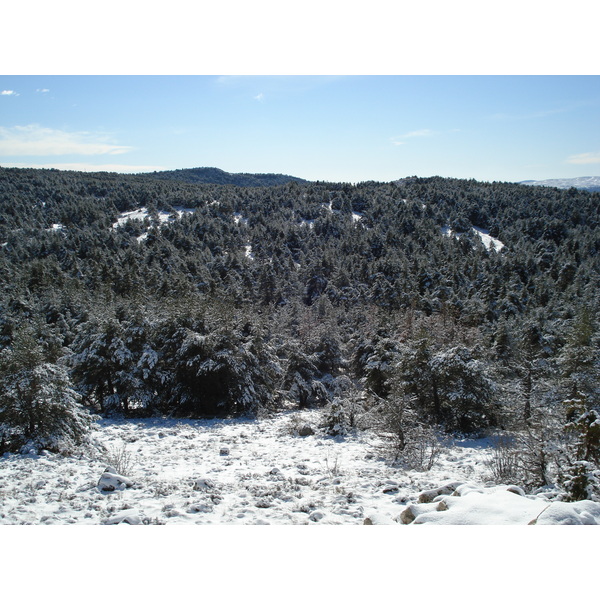 รูปถ่าย ฝรั่งเศส(France) ถนนจากกูร์เซกูลไปเกรโอลีแยร์-เล-เนจ(Coursegoule to Greolieres les neiges road) 2007-01 46