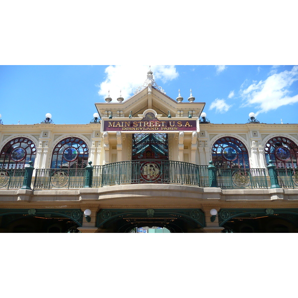 รูปถ่าย ฝรั่งเศส(France) ดิสนีย์แลนด์ปารีส(Disneyland Paris) เมนสตรีต(Main Street) 2007-07 21
