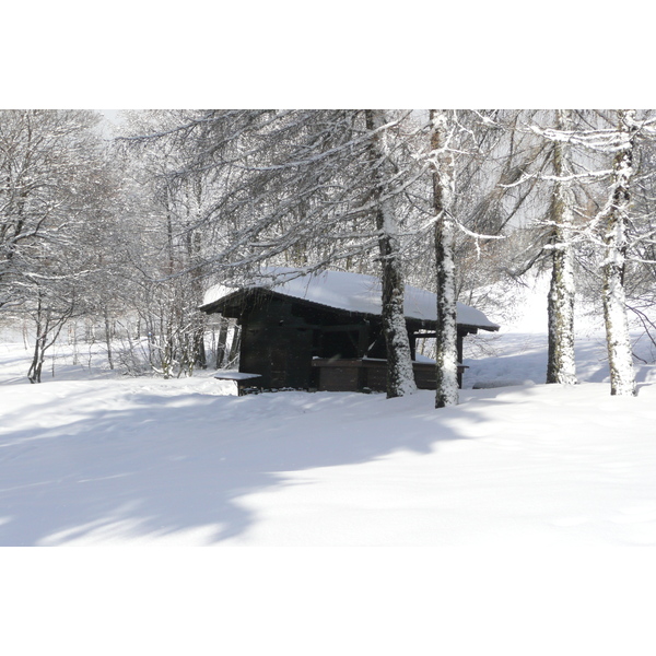 รูปถ่าย ฝรั่งเศส(France) เมแฌฟว์(Megeve) เลอปลาเน(Le Planay) 2010-02 19