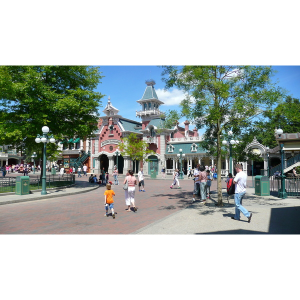 รูปถ่าย ฝรั่งเศส(France) ดิสนีย์แลนด์ปารีส(Disneyland Paris) เมนสตรีต(Main Street) 2007-07 22