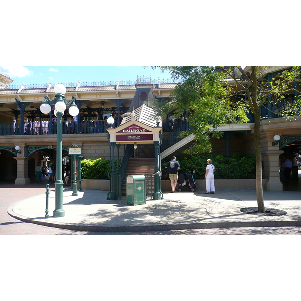 รูปถ่าย ฝรั่งเศส(France) ดิสนีย์แลนด์ปารีส(Disneyland Paris) เมนสตรีต(Main Street) 2007-07 0