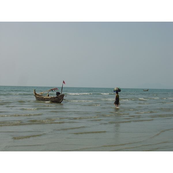 รูปถ่าย พม่า(Myanmar) หาดหม่องมะกัน(Maungmagan beach) 2005-01 13