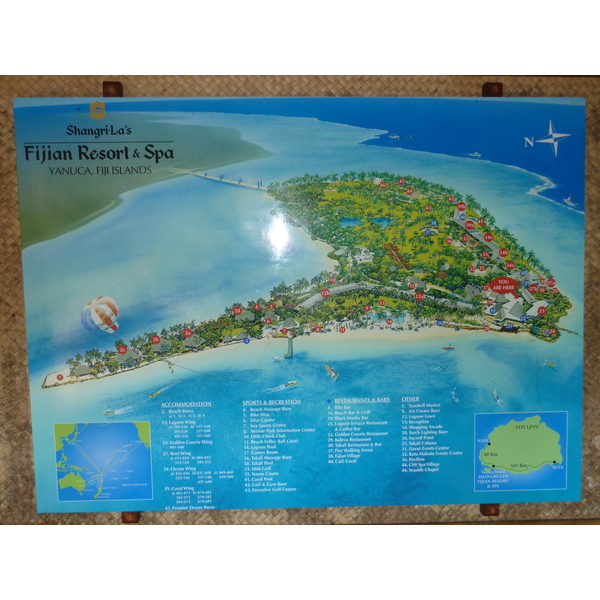 รูปถ่าย ฟิจิ(Fiji) รีสอร์ตแชงกรี-ลาฟิเจียน(Shangri La Fijian Resort) 2010-05 31
