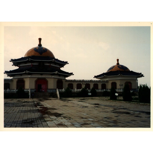 รูปถ่าย จีน(China) ออร์ดอส(Ordos) สุสานเจงกิสข่าน(Genghis Khan Mausoleum) 1994-07 7