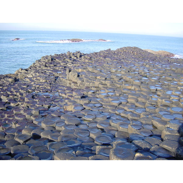 รูปถ่าย ไอร์แลนด์เหนือ(North Ireland) ไจแอนต์สคอสเวย์(Giant's Causeway) 2001-02 17