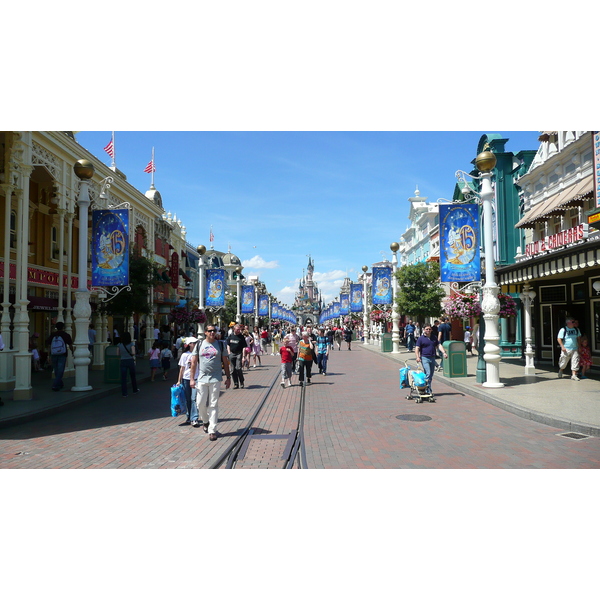 รูปถ่าย ฝรั่งเศส(France) ดิสนีย์แลนด์ปารีส(Disneyland Paris) เมนสตรีต(Main Street) 2007-07 7