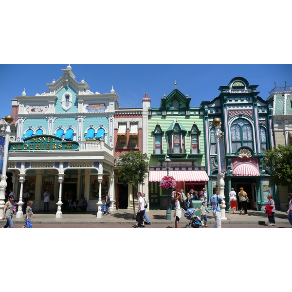 รูปถ่าย ฝรั่งเศส(France) ดิสนีย์แลนด์ปารีส(Disneyland Paris) เมนสตรีต(Main Street) 2007-07 16
