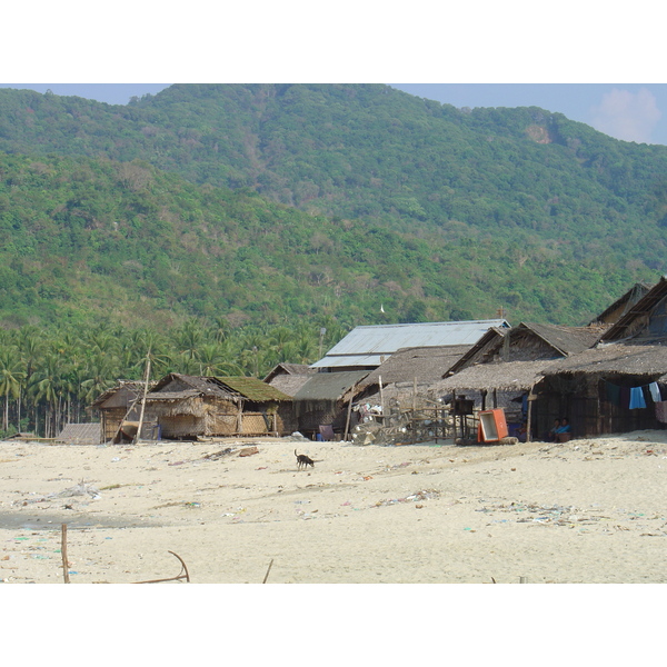 รูปถ่าย พม่า(Myanmar) หาดหม่องมะกัน(Maungmagan beach) 2005-01 38