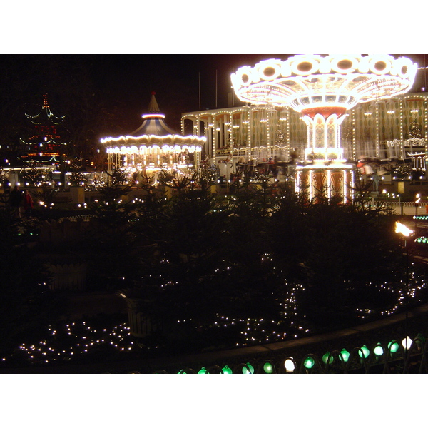 รูปถ่าย เดนมาร์ก(Denmark) โคเปนเฮเกน(Copenhagen) สวนสาธารณะทิโวลี(Tivoli Park) 2004-11 5