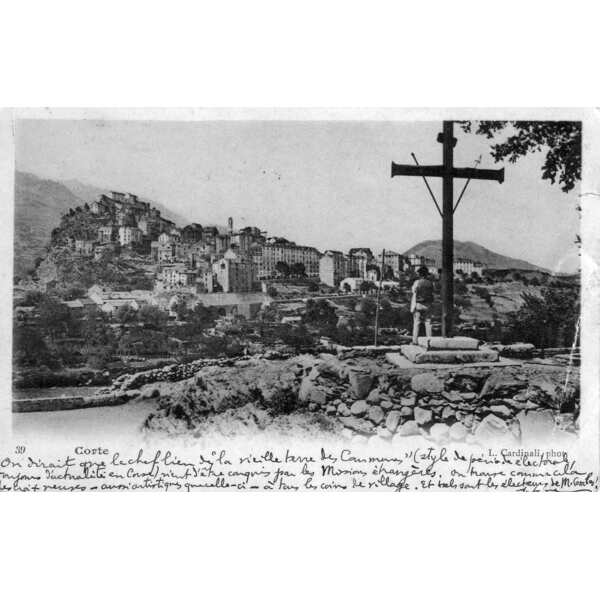 รูปถ่าย ฝรั่งเศส(France) คอร์สิคา(Corsica) โปสการ์ดเก่า(Old Postcards) 1900-01 91