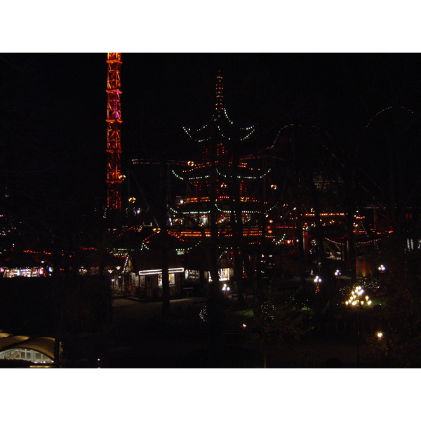 รูปถ่าย เดนมาร์ก(Denmark) โคเปนเฮเกน(Copenhagen) สวนสาธารณะทิโวลี(Tivoli Park) 2004-11 4