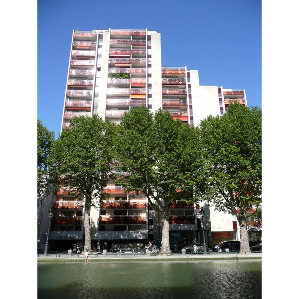 รูปถ่าย ฝรั่งเศส(France) ปารีส(Paris) คลองแซ็ง-มาร์แต็ง(Canal St Martin) 2007-08 14