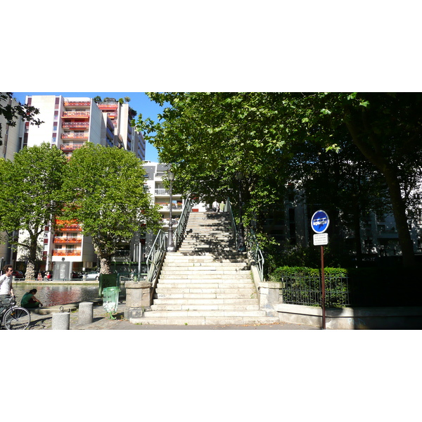 รูปถ่าย ฝรั่งเศส(France) ปารีส(Paris) คลองแซ็ง-มาร์แต็ง(Canal St Martin) 2007-08 1