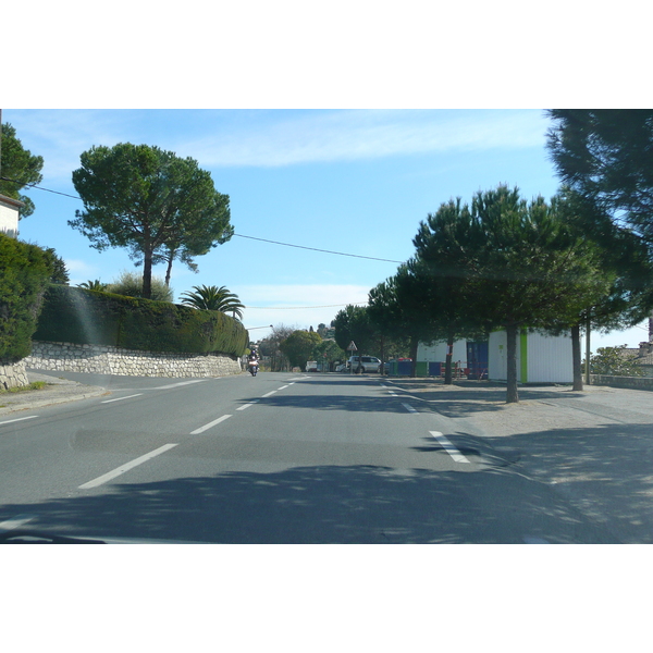 รูปถ่าย ฝรั่งเศส(France) เฟรนช์ริวิเอรา(French Riviera) ถนนจากว็องส์ไปกาญ(Vence to Cagnes road) 2008-03 23