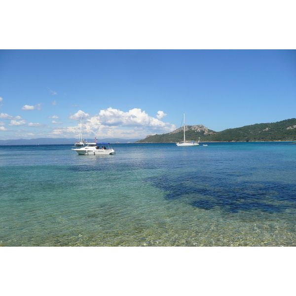 รูปถ่าย ฝรั่งเศส(France) เกาะปอร์เกอรอล(Porquerolles Island) หาดอาลีกัสตร์(Alycastre beach) 2008-05 7