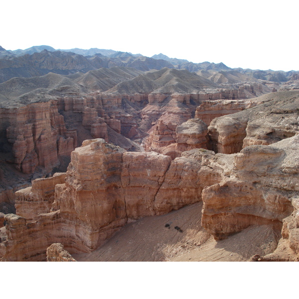รูปถ่าย คาซัคสถาน(Kazakhstan) หุบผาชารึน(Charyn Canyon) 2007-03 36