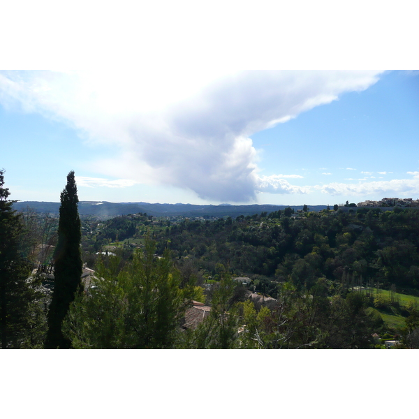 รูปถ่าย ฝรั่งเศส(France) เฟรนช์ริวิเอรา(French Riviera) ถนนจากว็องส์ไปกาญ(Vence to Cagnes road) 2008-03 25