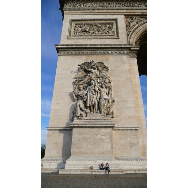 รูปถ่าย ฝรั่งเศส(France) ปารีส(Paris) ประตูชัย(Etoile and Arc de Triomphe) 2007-06 20