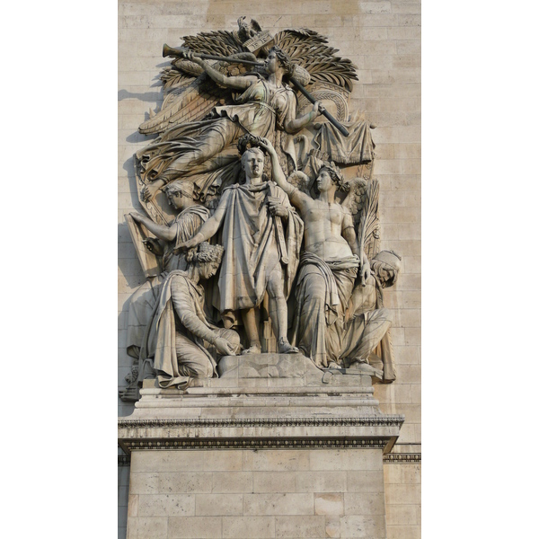 รูปถ่าย ฝรั่งเศส(France) ปารีส(Paris) ประตูชัย(Etoile and Arc de Triomphe) 2007-06 13